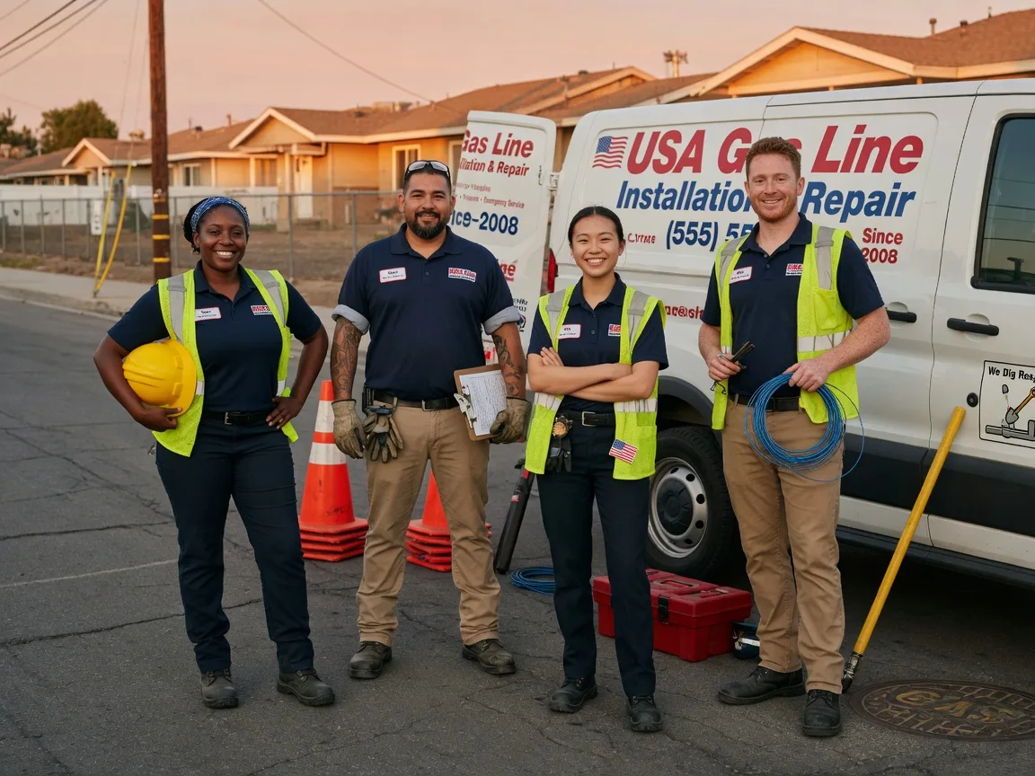 Gas Line Installation company in Essex, CA